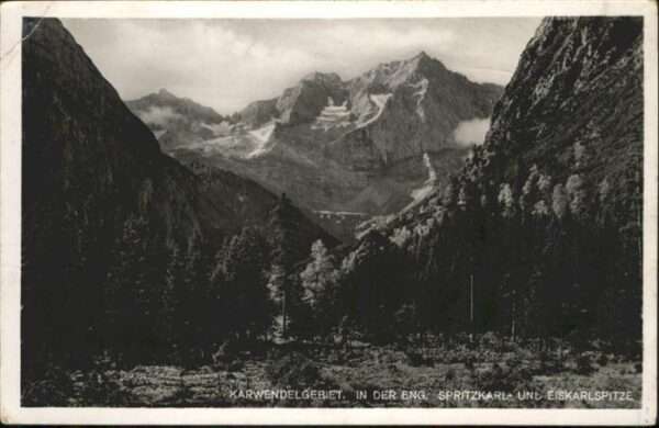 Karwendel Spritzkarlspitze Eiskarlspitze