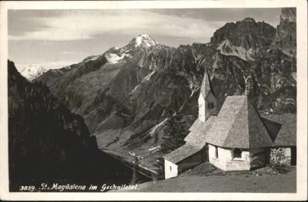 Gschnitz Tirol St. Magdalena