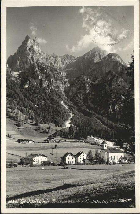 Gschnitz Tirol Kirchdachspitze