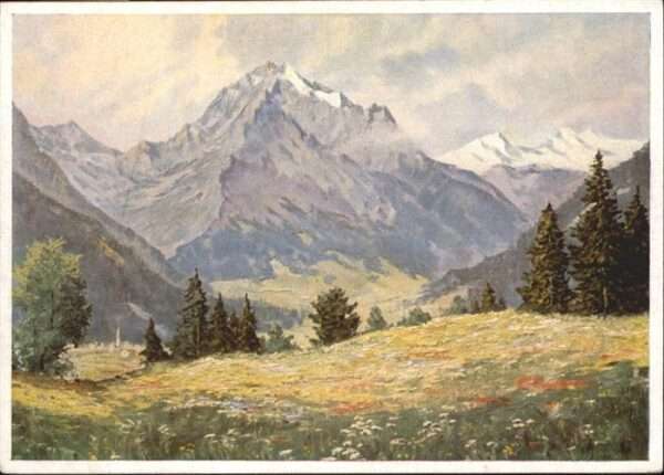 Telfes Stubai Habicht Künstler A. Wegener Nr. 4433