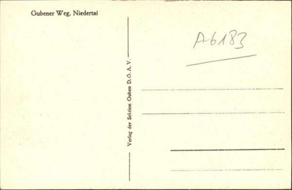 Niedertai Gubenerweg Wanderer – Bild 2