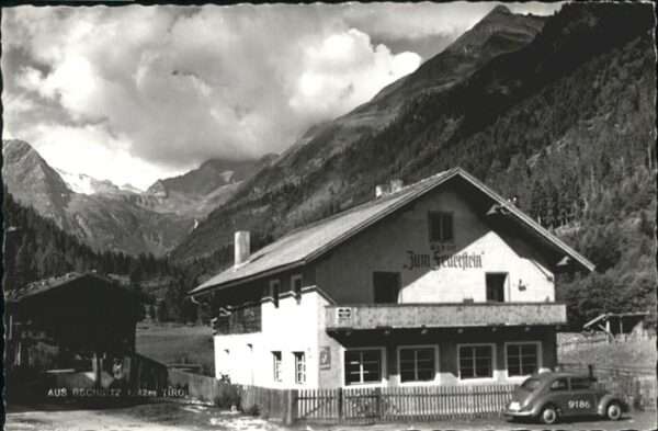 Gschnitz Tirol Gasthof zum Feuerstein