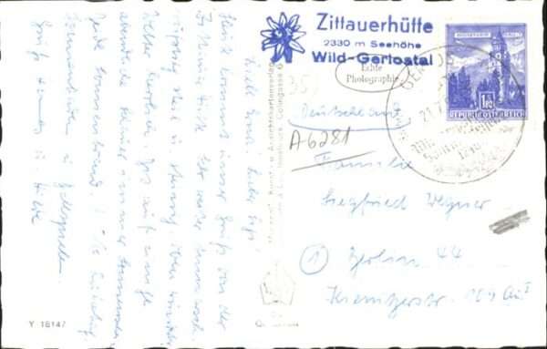 Zittauerhuette Garlossee Reichenspitzgruppe Salzburg – Bild 2