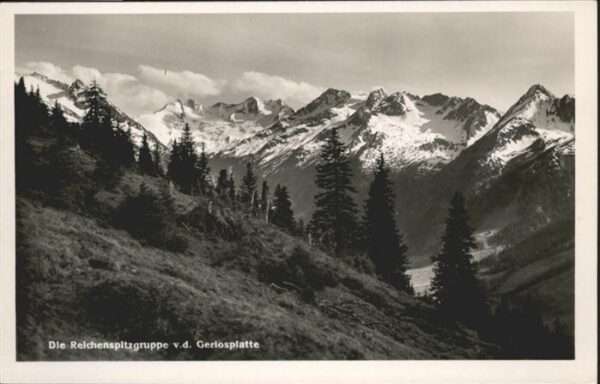 Gerlos Gerlosplatte Reichenspitzgruppe