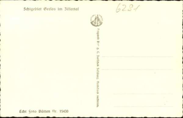 Gerlos Arbiskögerl Reichenspitzgruppe Zillerta – Bild 2