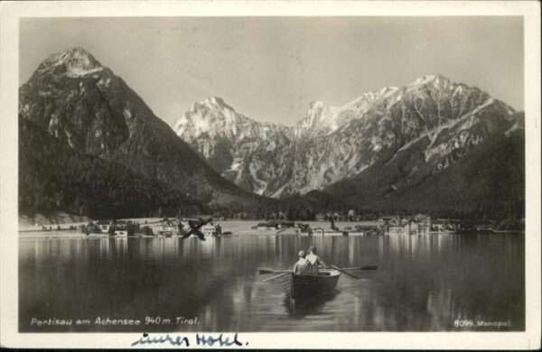 Pertisau Achensee Achensee Boot Tirol