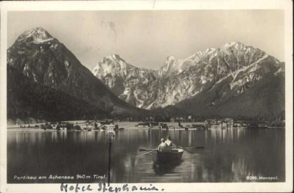 Pertisau Achensee Achensee Boot