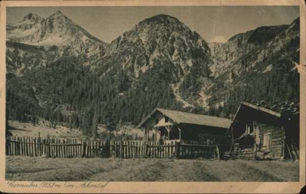 Pertisau Achensee [Stempelabschlag] Gernalm Achental