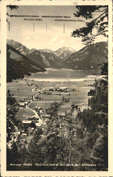 Achensee Maurach