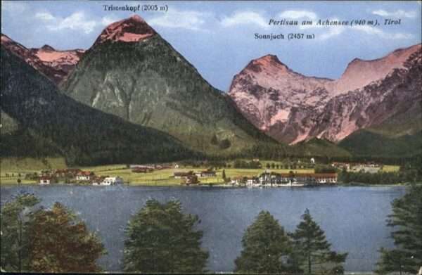 Pertisau Achensee Achensee Sonnjoch Tristenkopf