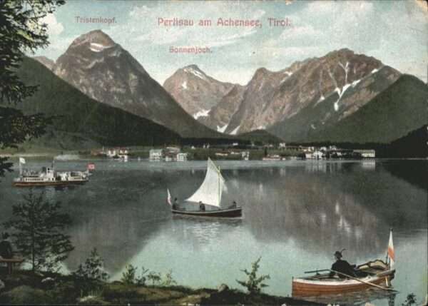 Pertisau Achensee Achensee Sonnenjoch Tristenkopf Schiff