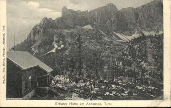Erfurterhuette Achensee Tirol