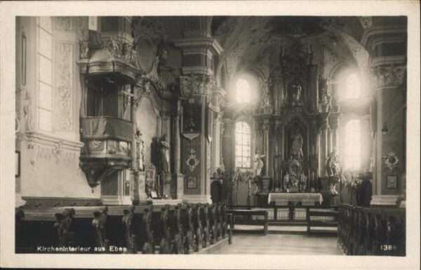 Eben Achensee Kircheninterieur