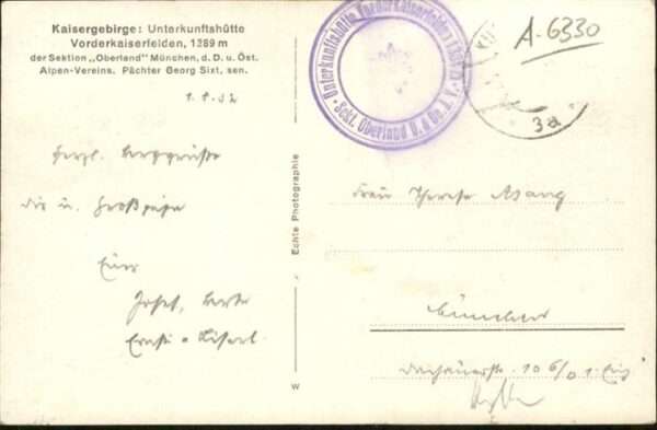 Vorderkaiserfelden Unterkunftshütte – Bild 2