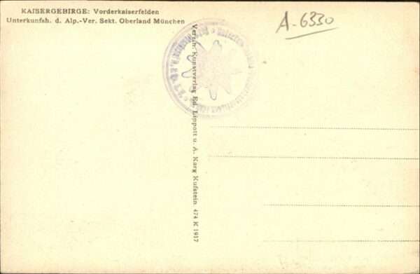 Vorderkaiserfelden Unterkunftshütte – Bild 2