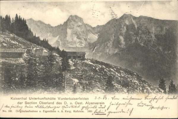 Vorderkaiserfelden Unterkunftshütte