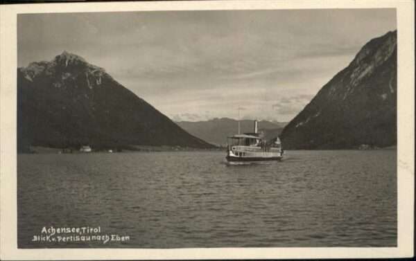 Achensee Tirol Schiff