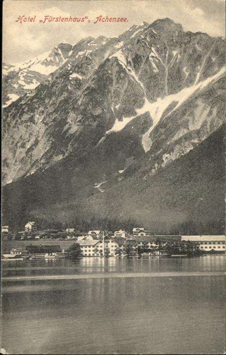 Achensee Hotel Fürstenhaus