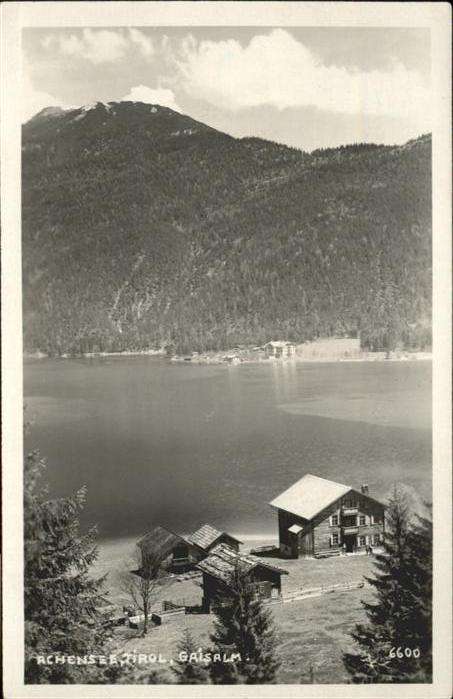 Achensee Gaisalm