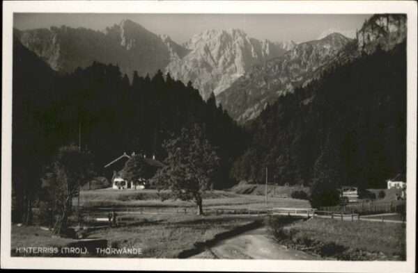 Hinterriss Tirol Thorwände