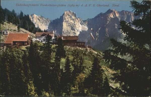 Vorderkaiserfelden Unterkunftshütte