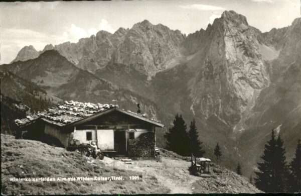 Hinderkaiserfeldenalm Wilden Kaiser