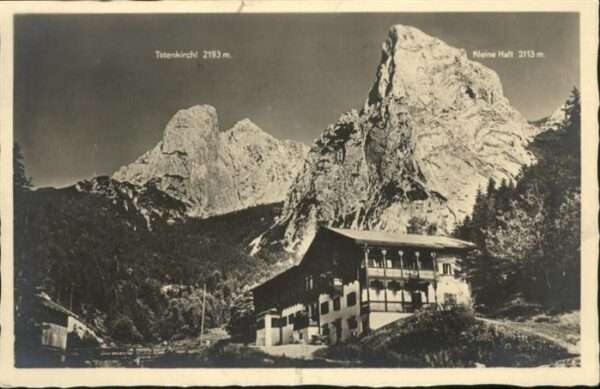 Hinterbaernbad Unterkunftshaus Totenkirchl