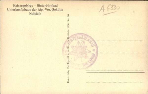 Hinterbaernbad Kaisergebirge – Bild 2