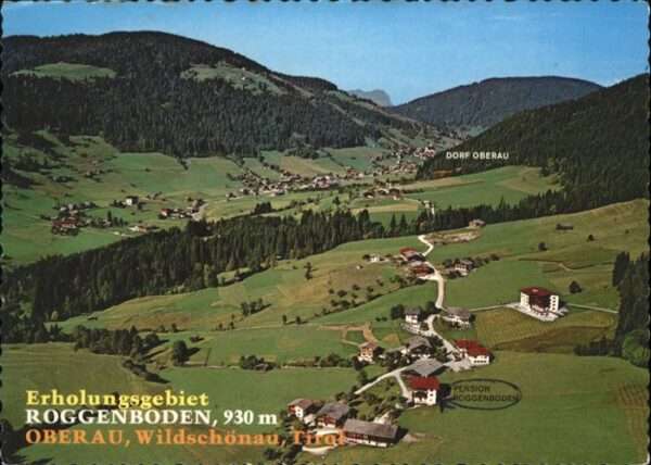 Wildschoenau Tirol Roggenboden Oberau