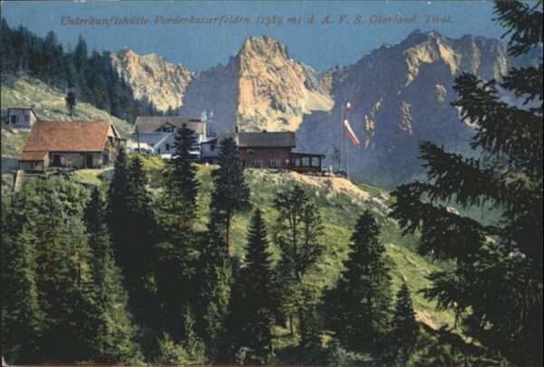 Vorderkaiserfelden Unterkunftshütte