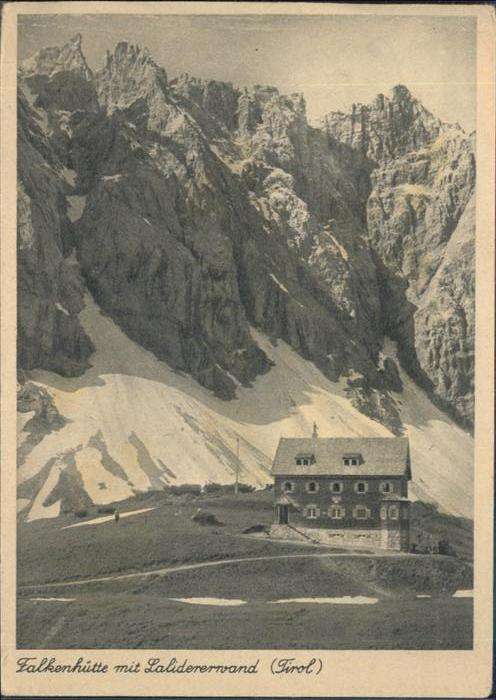 Falkenhuette Lalidererwand