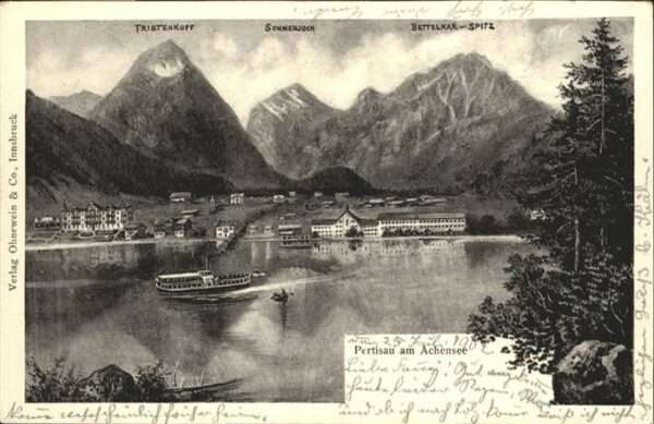 Pertisau Achensee Achensee Schiff Sonnenjoch Bettelkar Sp