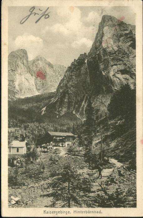 Hinterbaernbad Kaisergebirge