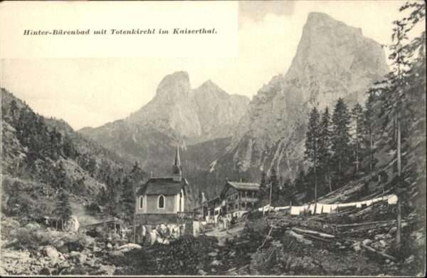 Hinterbaernbad Totenkirchl Kaiserthal