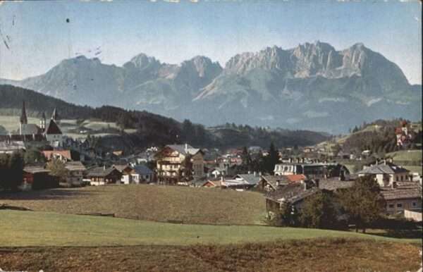 Kitzbuehel Tirol wilden Kaiser