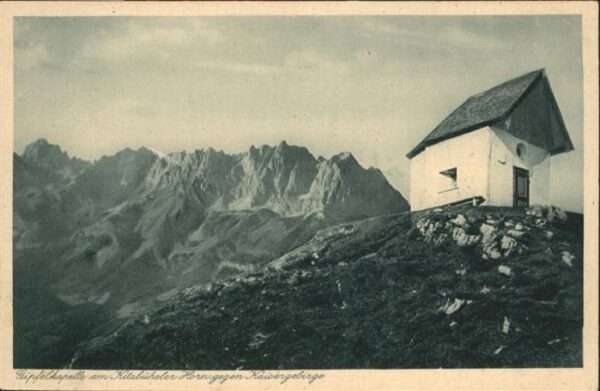 Kitzbuehel Tirol Gipfelkapelle