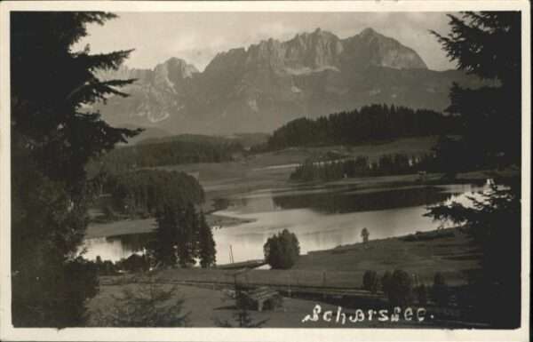 Kitzbuehel Tirol Schwarzsee