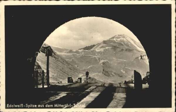 Kitzbuehel Tirol Edelweiss Spitze Mittertörl Tunnel