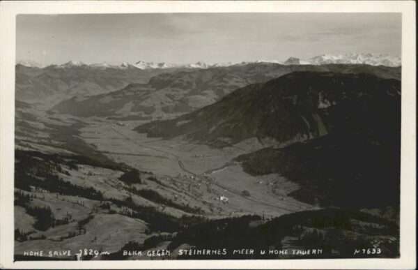 Hohe Salve Steinernes Meer Hohe Tauern