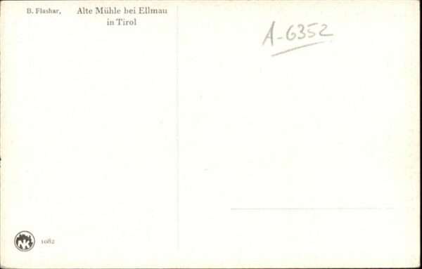 Ellmau Tirol Alte Mühle Künstler Bruno Flashaus – Bild 2