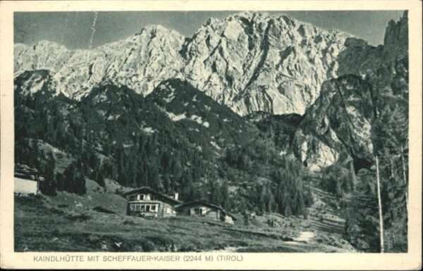 Scheffauer Kaiser Kaindlhütte