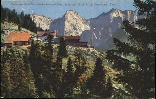 Vorderkaiserfelden Unterkunftshütte