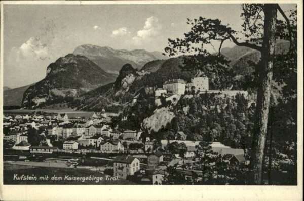 Kufstein Tirol Kaisergebirge