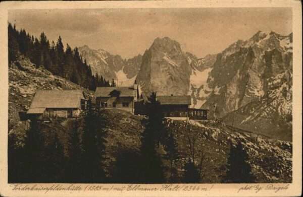 Vorderkaiserfelden Hütte Ellmauer Halt