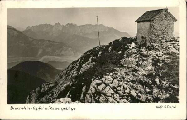 Kaisergebirge Brünnstein Gipfel