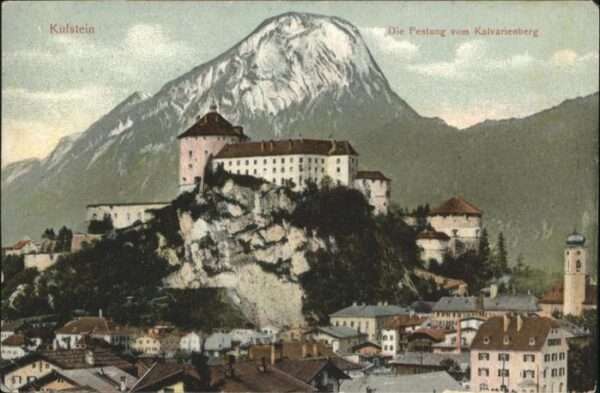 Kufstein Tirol Festung vom Kalvarienberg