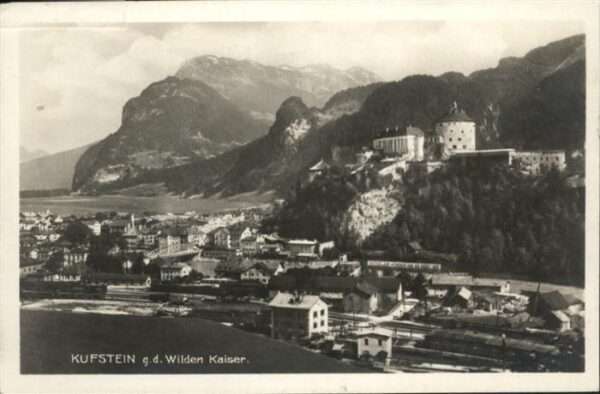 Kufstein Tirol Wilden Kaiser