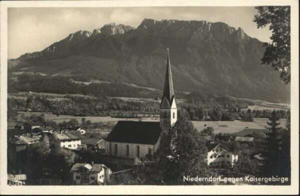 Niederndorf Kufstein Kaisergebirge Kirche