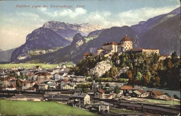 Kufstein Tirol Kaisergebirge Zug