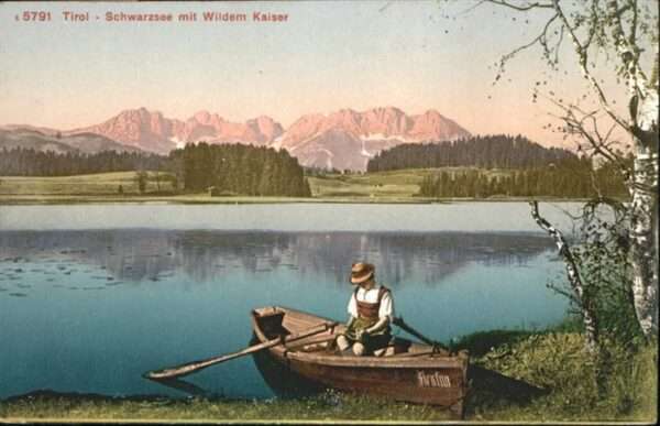 Schwarzsee Wildem Kaiser Boot
